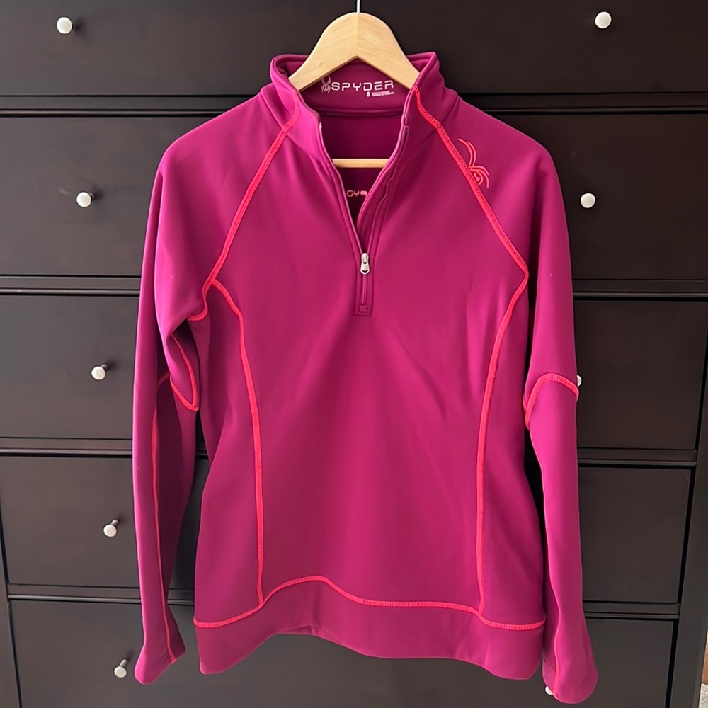 Spyder 1/4 zip sweatshirt. New without a tag.